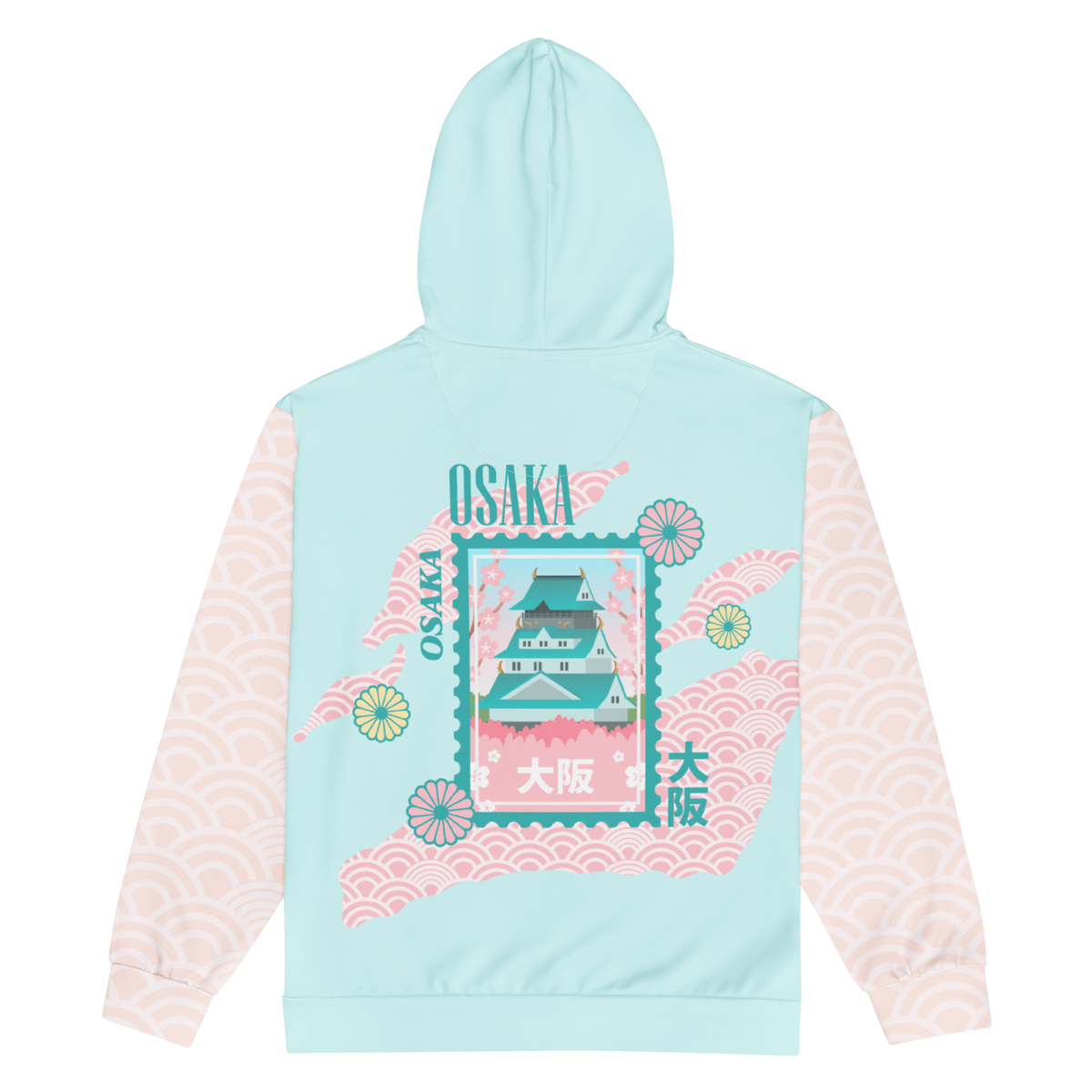 City of Osaka Zip Hoodie – Jay Japan