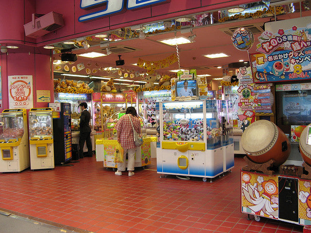 First Experience in Japanese Arcade Buildings