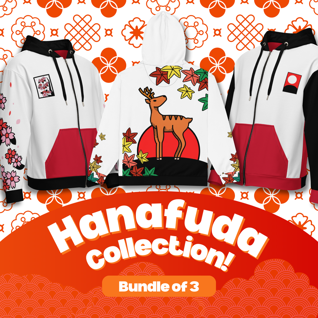 Hanafuda Hoodie Pack - 3 Pack