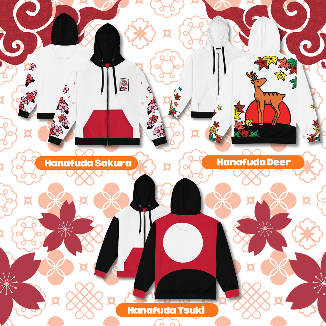 Hanafuda Hoodie Pack - 3 Pack
