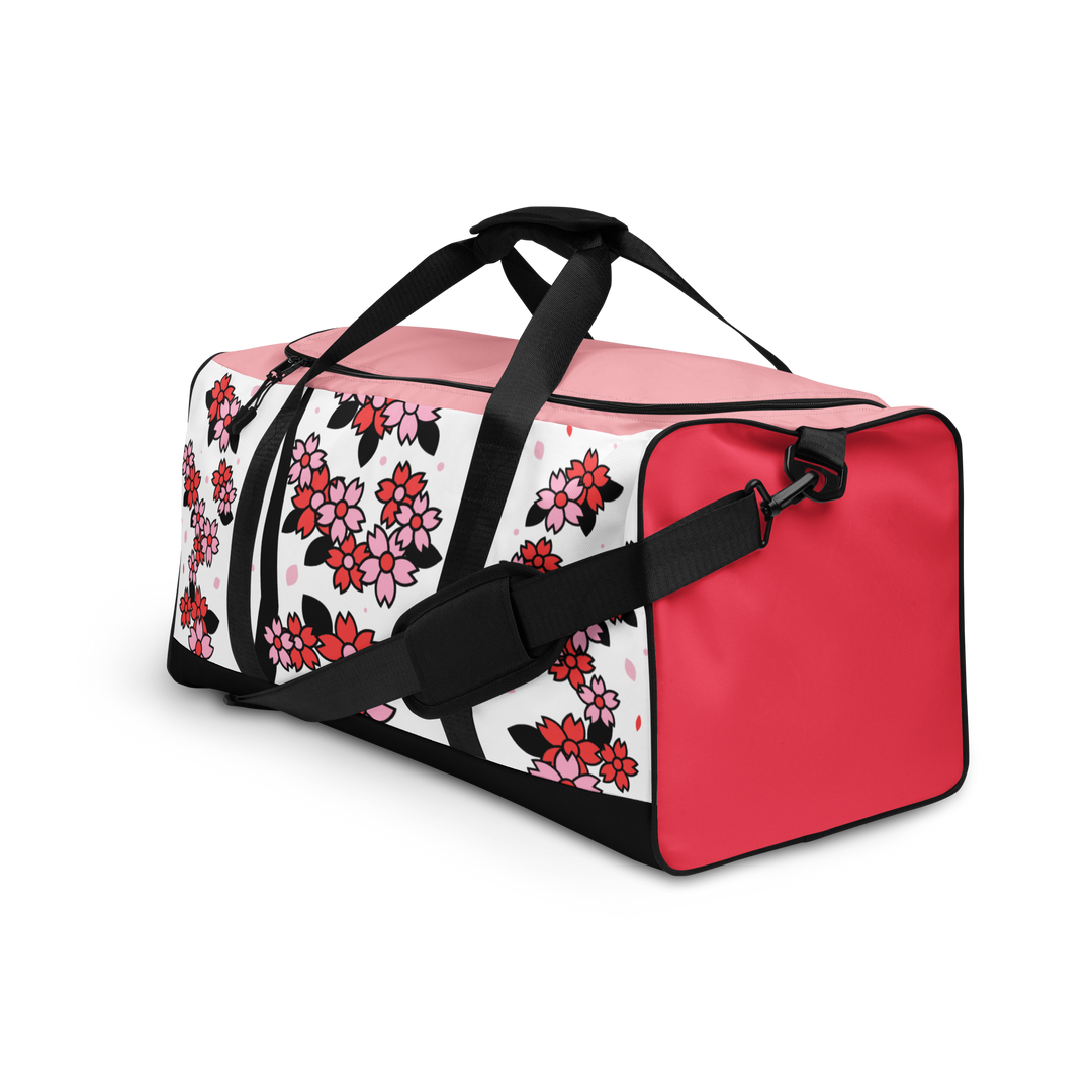 Hanafuda Sakura Duffle Bag