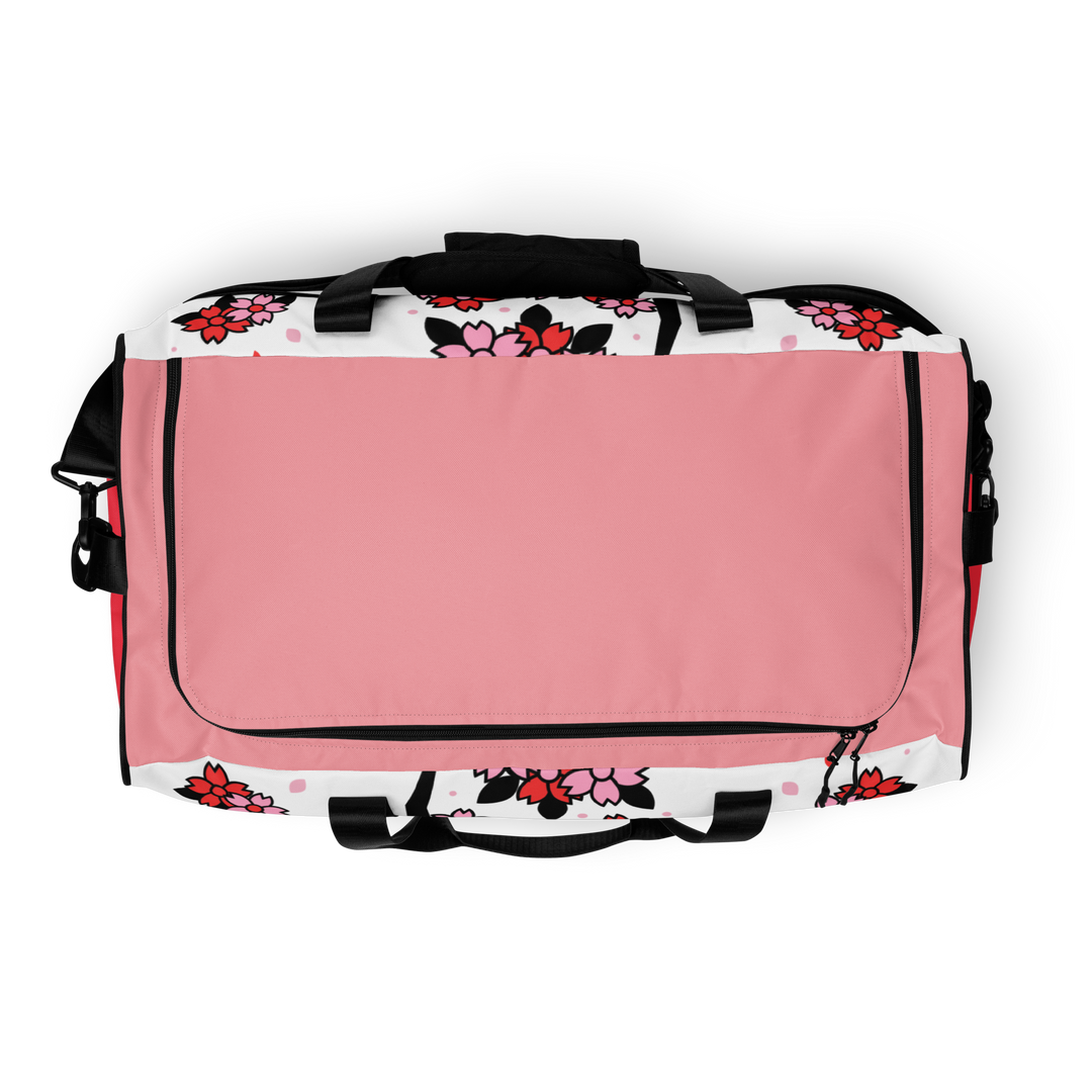 Hanafuda Sakura Duffle Bag