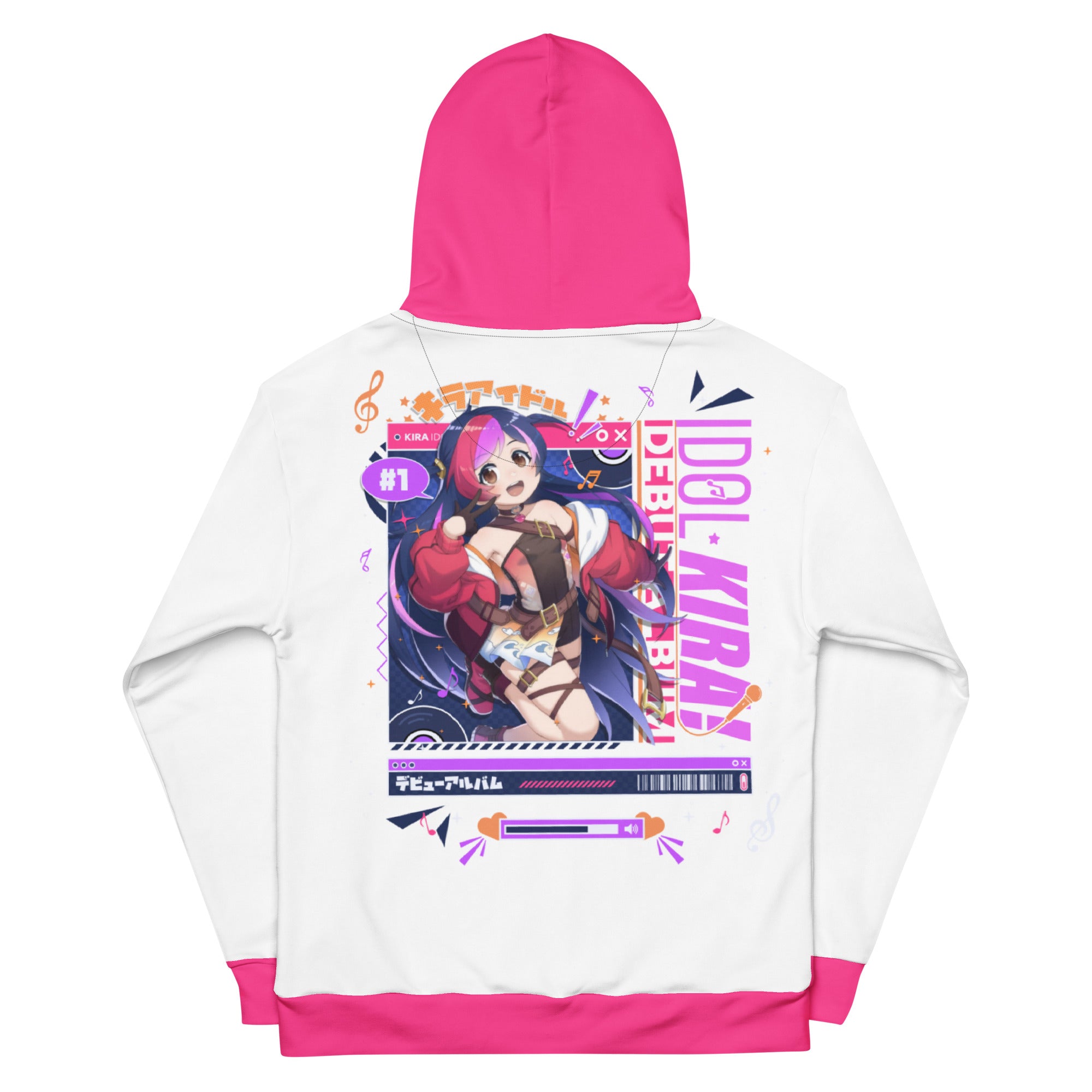 Idol Kira Hoodie (White) – Jay Japan