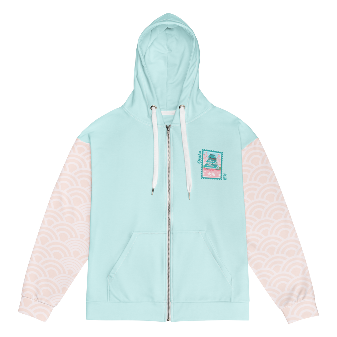 City of Osaka Zip Hoodie – Jay Japan City of Osaka Zip Hoodie – Jay Japan