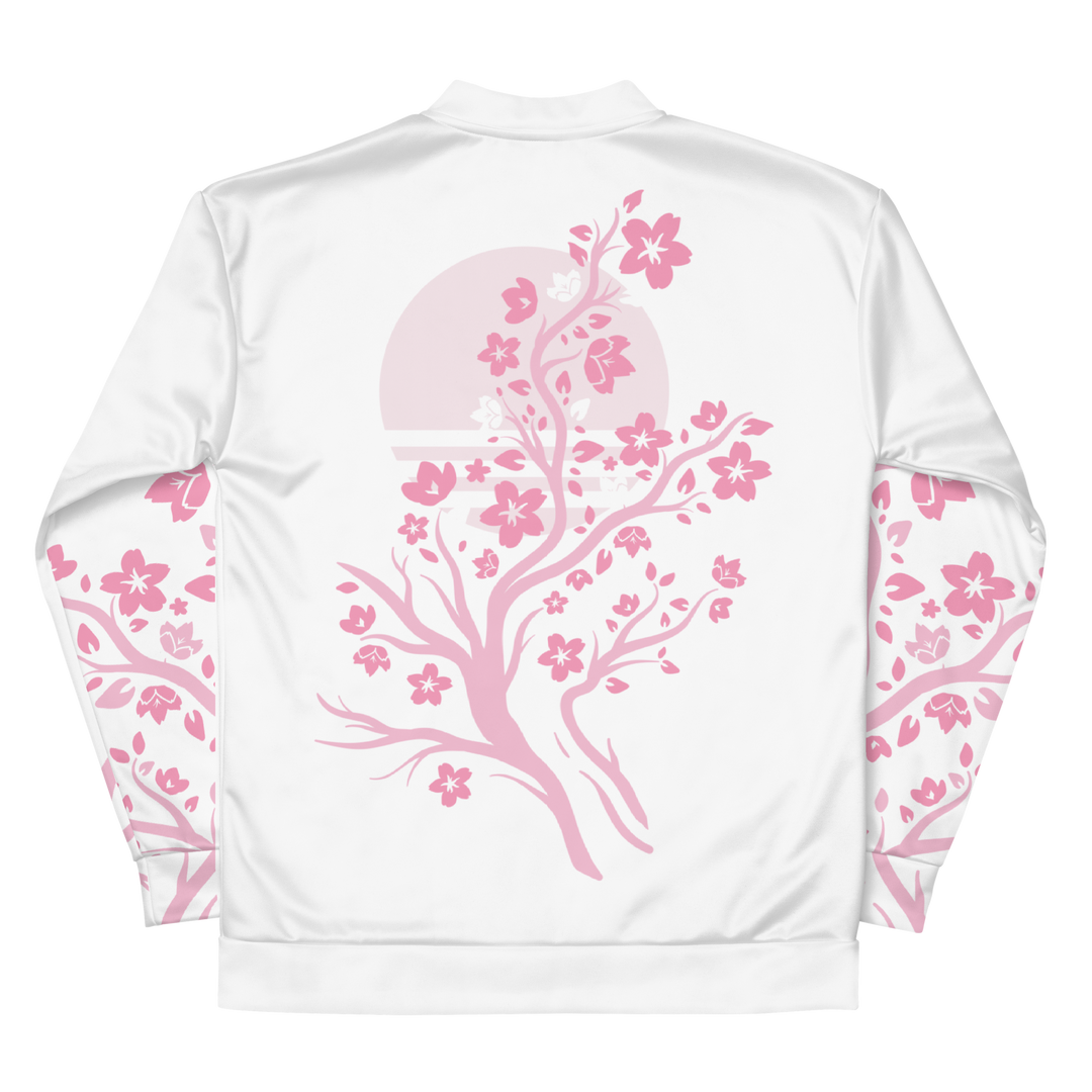 Sakura Bomber Jacket White Edition Jay Japan