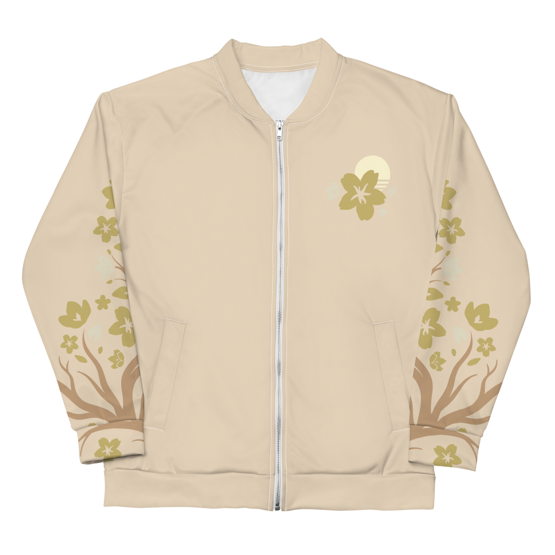 Golden Sakura Bomber Jacket (All Gold Edition)