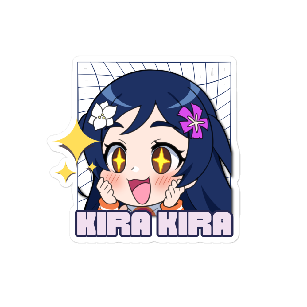 Kira Kira Bubble Free Stickers