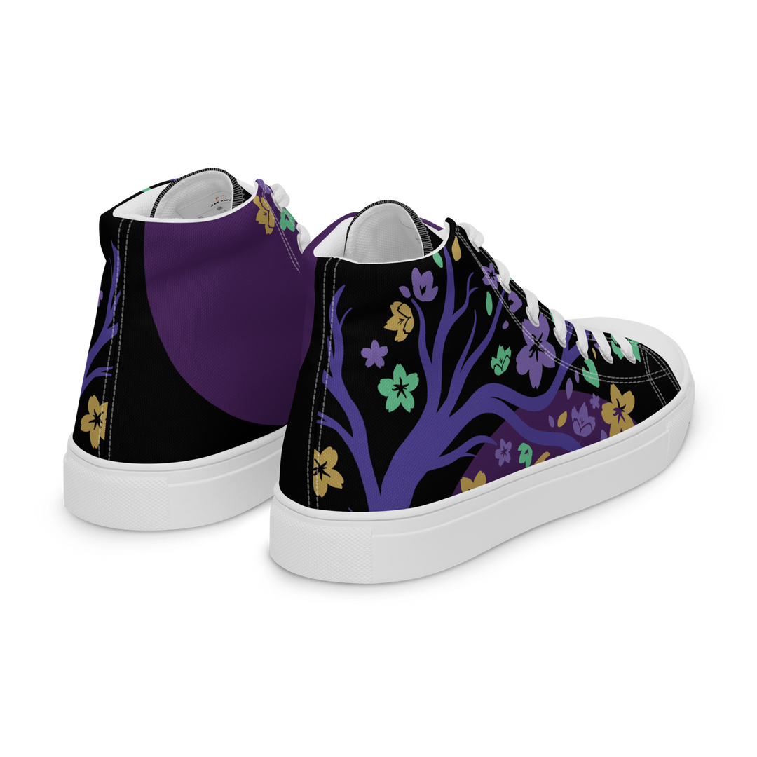 Mardi Gras Sakura High Top Shoes (Men's)