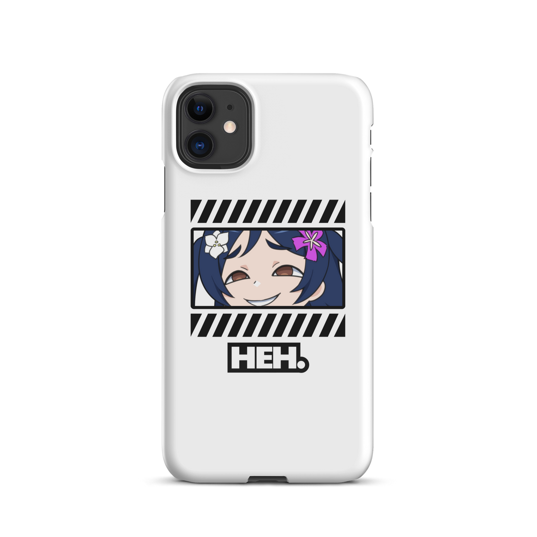 Smug Kira iPhone Snap Case (White)