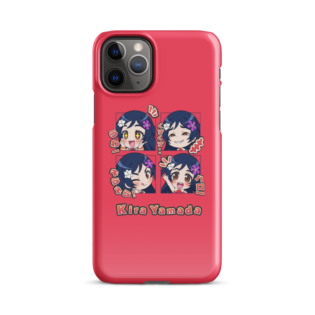 Emotes Vol. 1 iPhone Snap Case (Red)