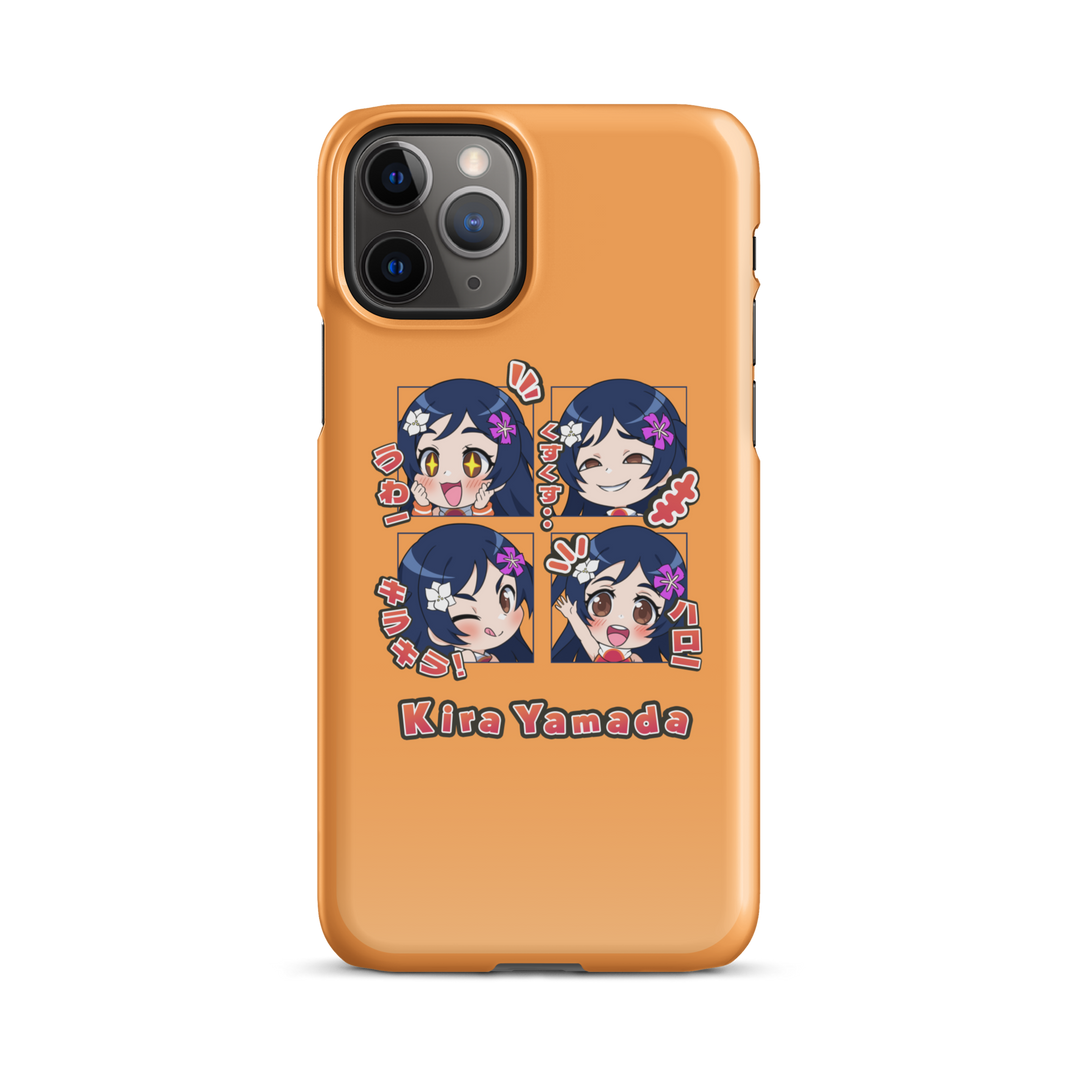 Emotes Vol. 1 iPhone Snap Case (Orange)