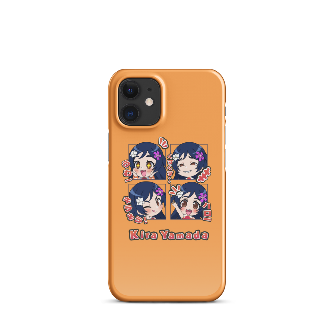 Emotes Vol. 1 iPhone Snap Case (Orange)