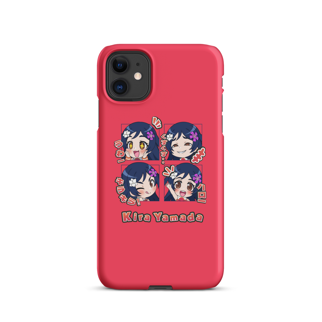 Emotes Vol. 1 iPhone Snap Case (Red)