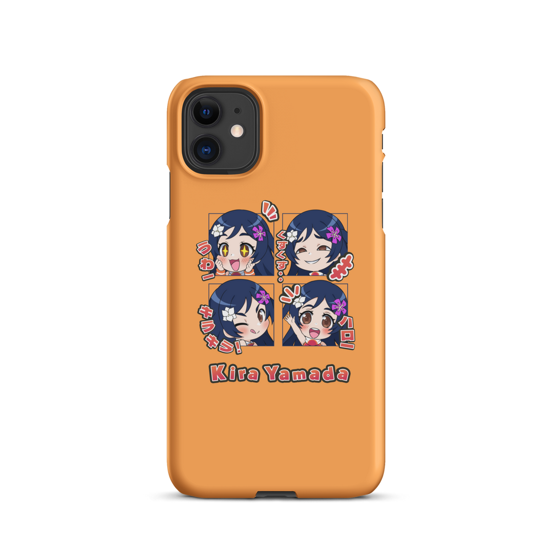 Emotes Vol. 1 iPhone Snap Case (Orange)