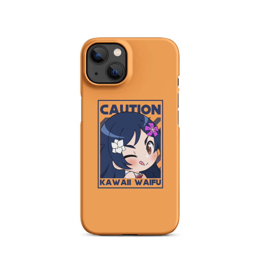Cute Wife iPhone Snap Case (Orange)