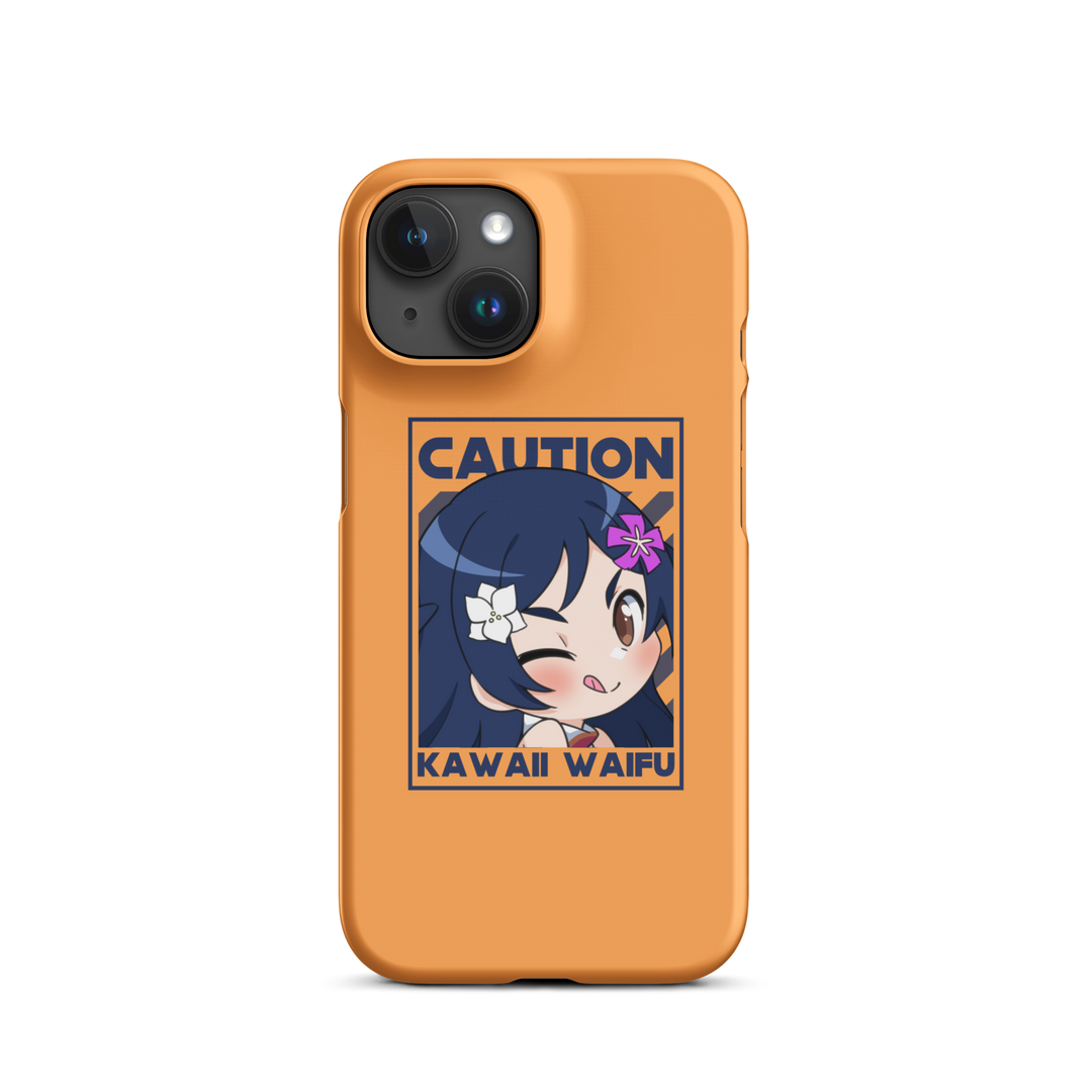 Cute Wife iPhone Snap Case (Orange)