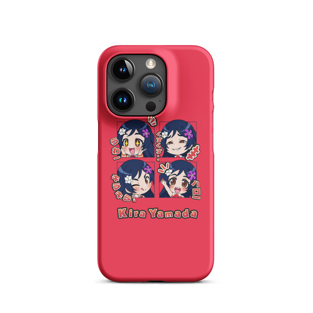Emotes Vol. 1 iPhone Snap Case (Red)