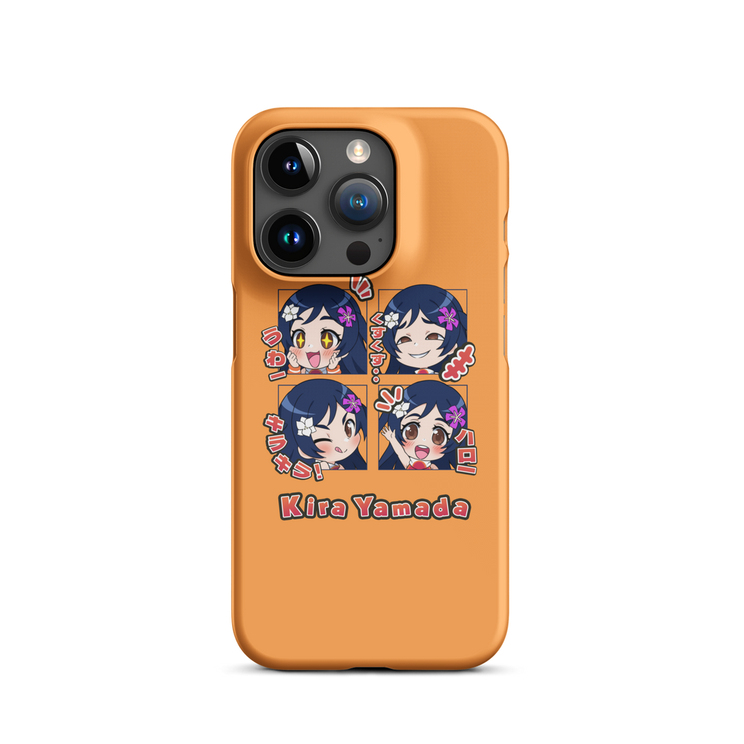Emotes Vol. 1 iPhone Snap Case (Orange)