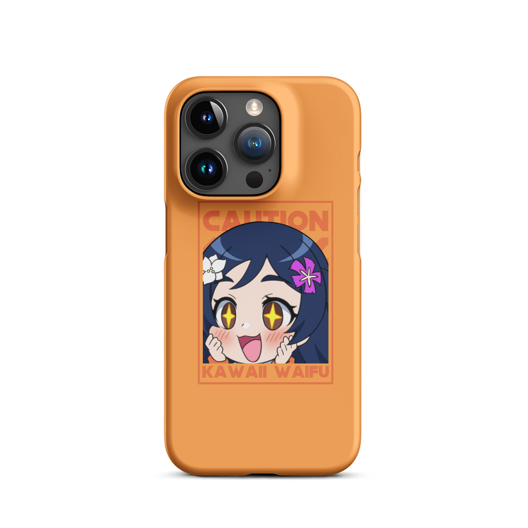 Cute Wife Vol. 2 iPhone Snap Case (Orange)
