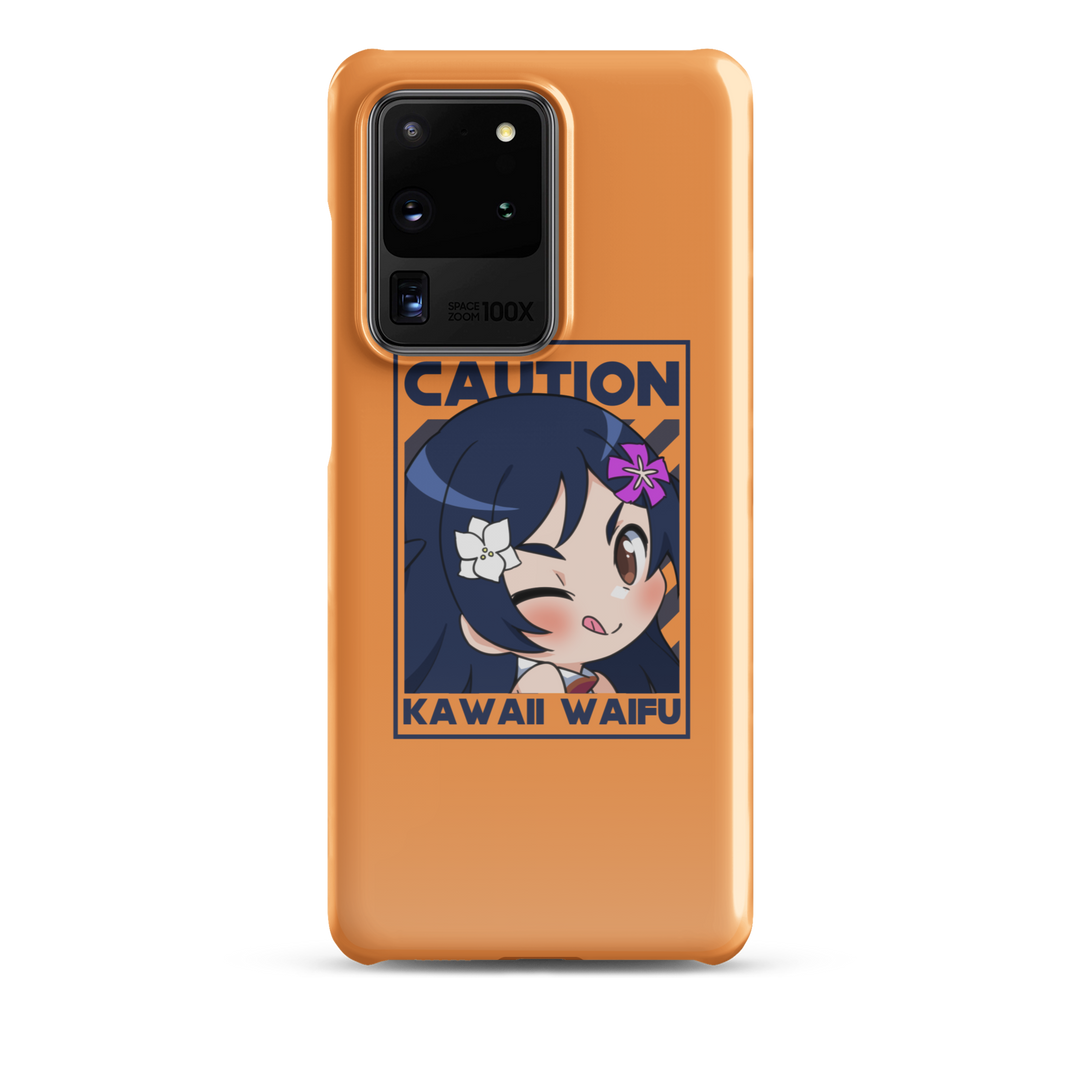 Cute Wife Samsung Snap Case (Orange)
