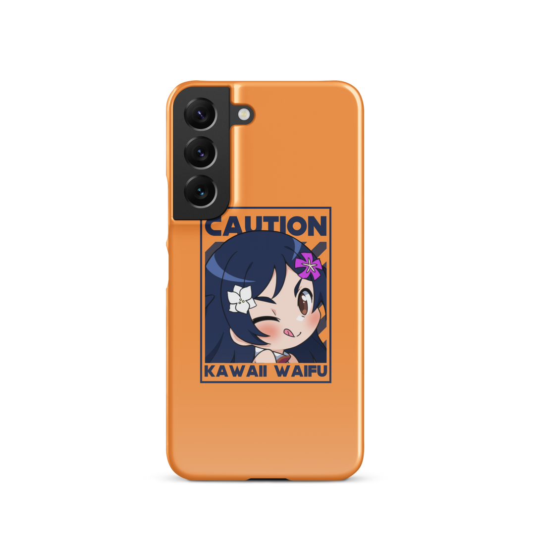 Cute Wife Samsung Snap Case (Orange)