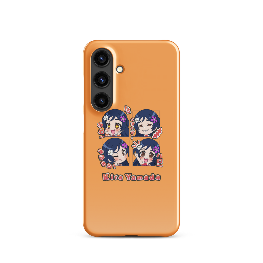 Emotes Vol.1 Samsung Snap Case (Orange)
