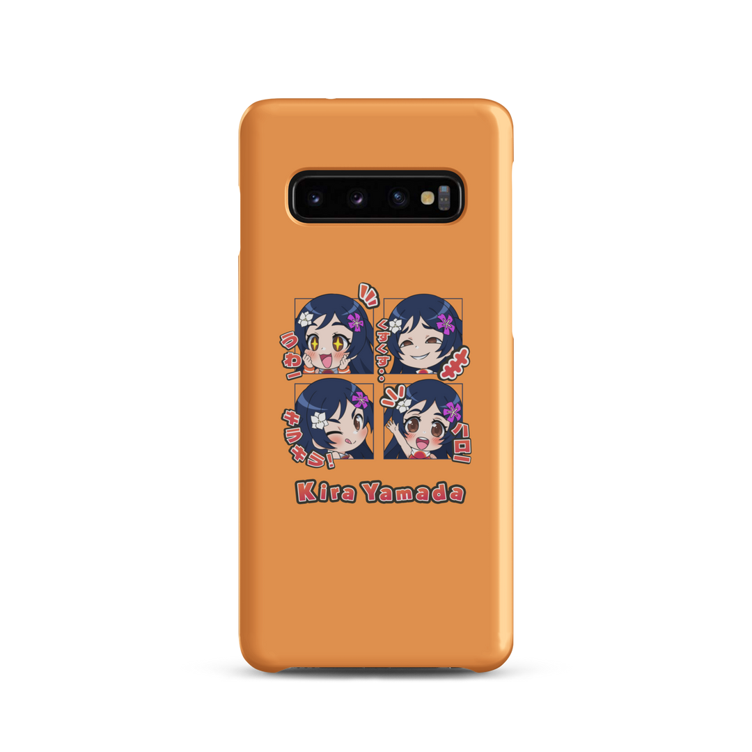 Emotes Vol.1 Samsung Snap Case (Orange)