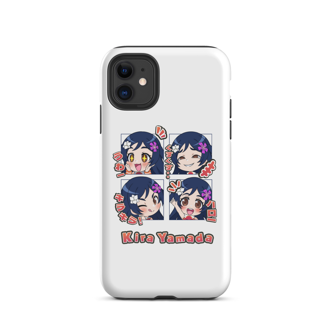 Emotes Vol.1 iPhone Case (White)