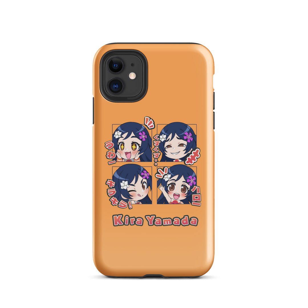 Emotes Vol.1 iPhone Case (Orange)