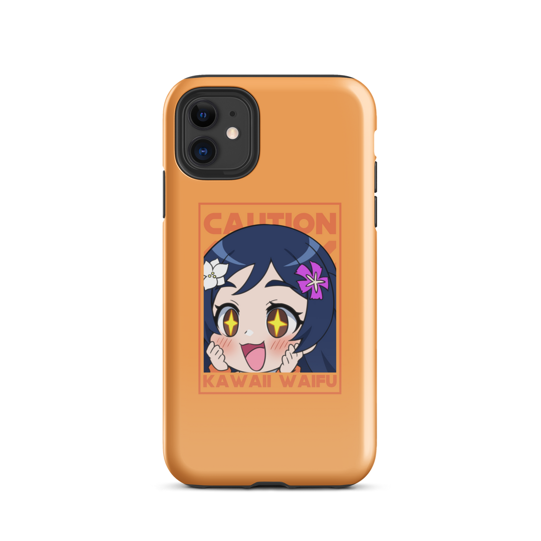 Cute Wife Vol. 2 iPhone Case (Orange)