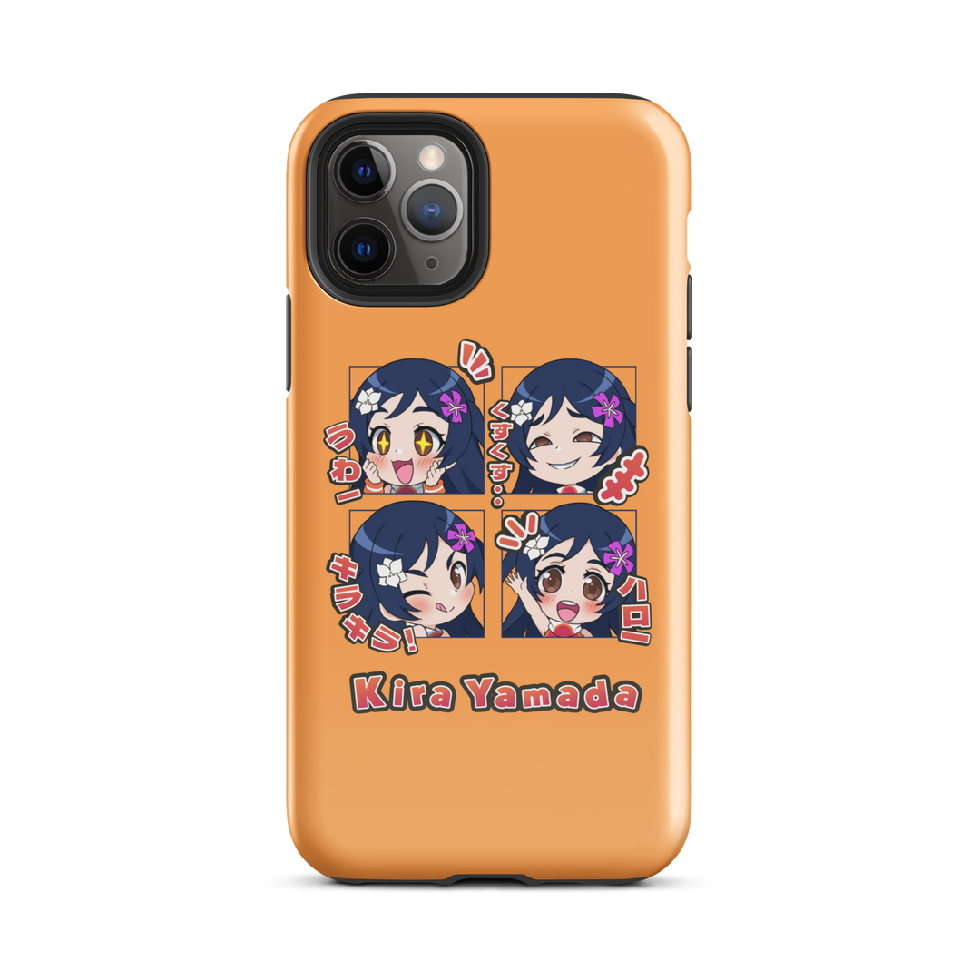 Emotes Vol.1 iPhone Case (Orange)