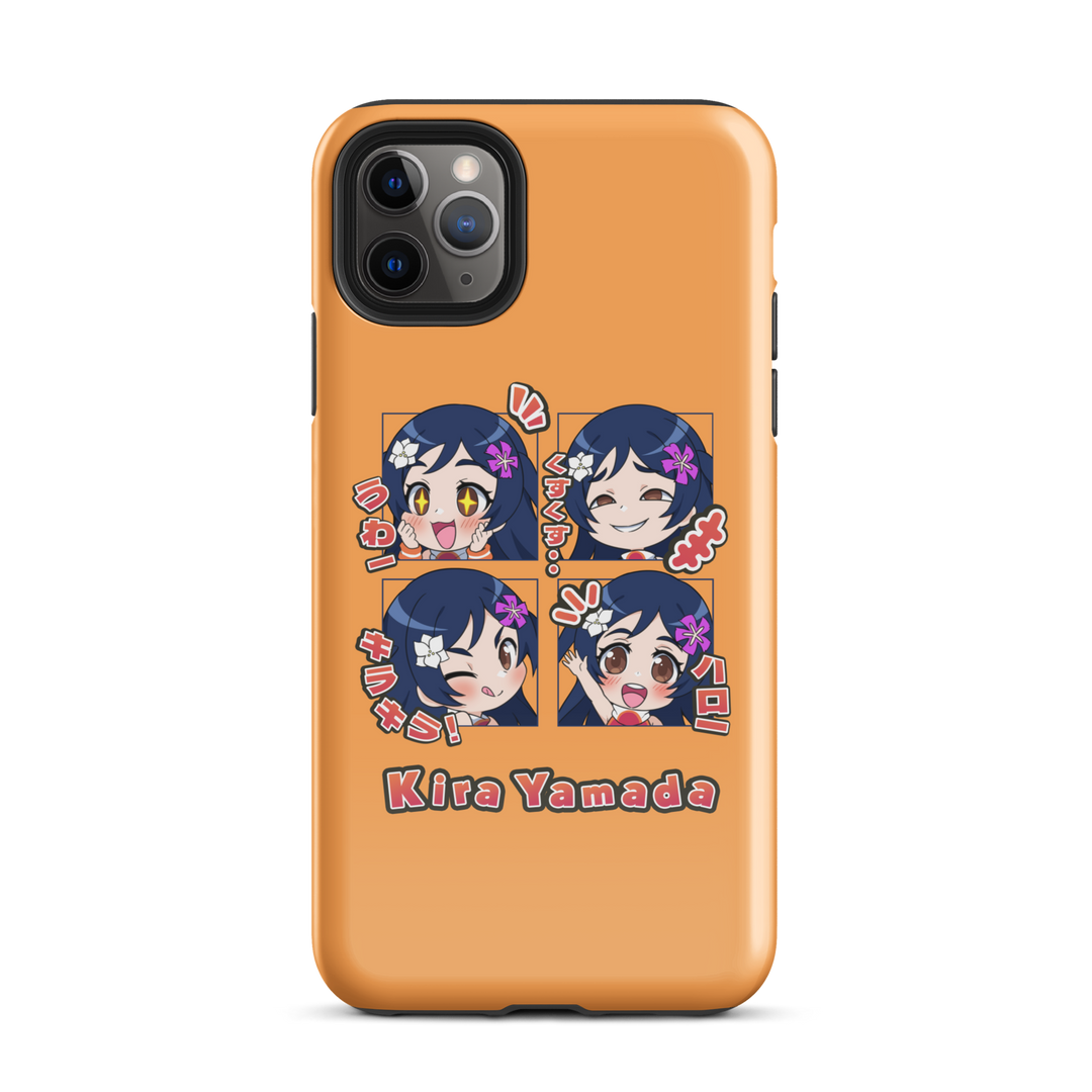 Emotes Vol.1 iPhone Case (Orange)