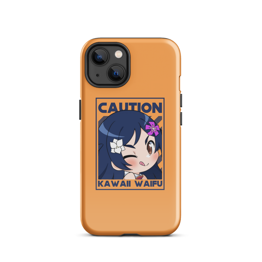 Cute Wife iPhone Case (Orange)