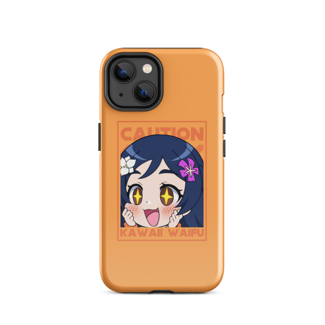Cute Wife Vol. 2 iPhone Case (Orange)