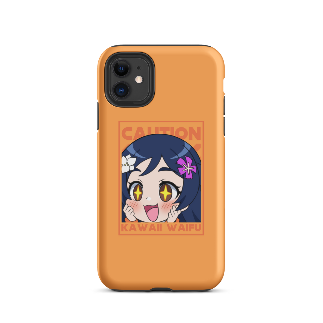 Cute Wife Vol. 2 iPhone Case (Orange)