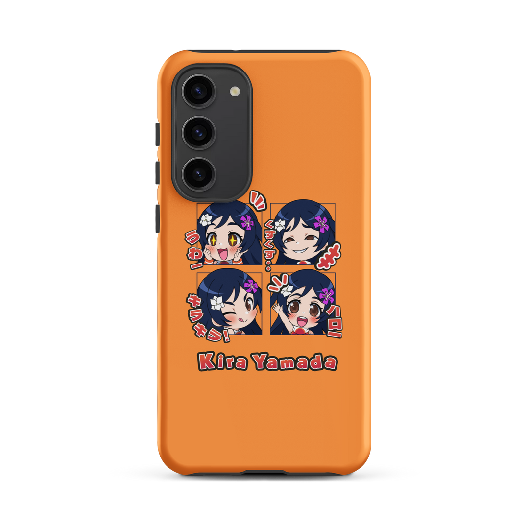 Emotes Vol.1 Samsung Case (Orange)